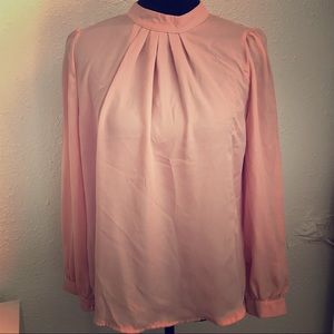 Blush Chiffon Blouse